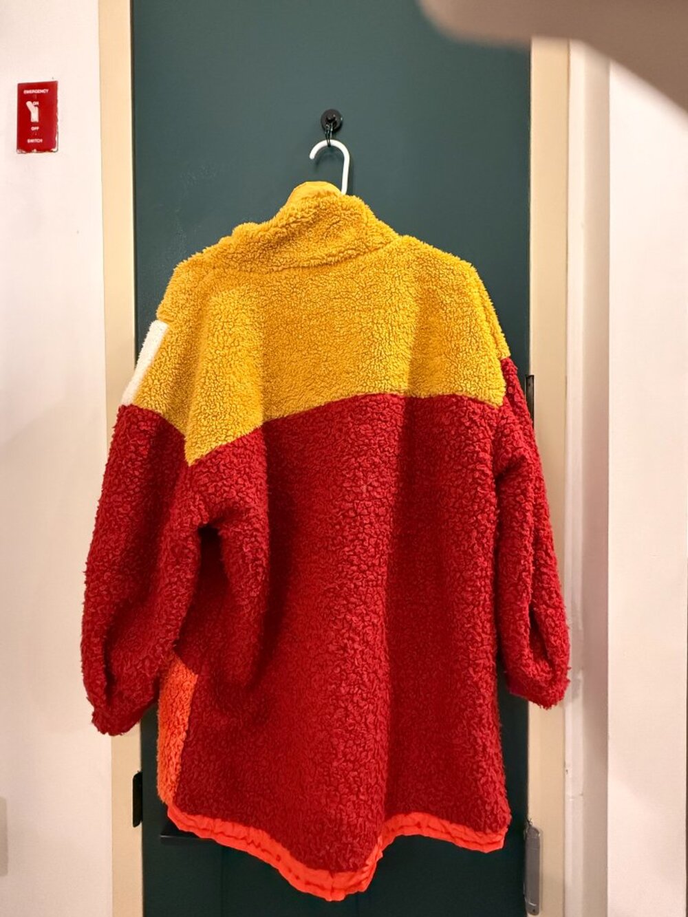 Long Multicolor Winter Jacket - Picture 2 of 2